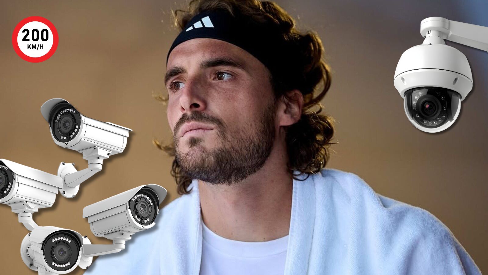 Ο Στέφανος Τσιτσιπάς ήταν ανάμεσα στους πρώτους οδηγούς που «έπιασαν» οι νέες έξυπνες κάμερες ταχύτητας που λειτουργούν πλέον σε βασικούς άξονες της Α